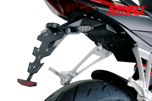 Short number plate holder Aprilia RS660, Tuono 660 and RS457 + Tuono 457